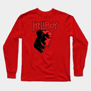 Hellboy Profile (Alt Print) Long Sleeve T-Shirt